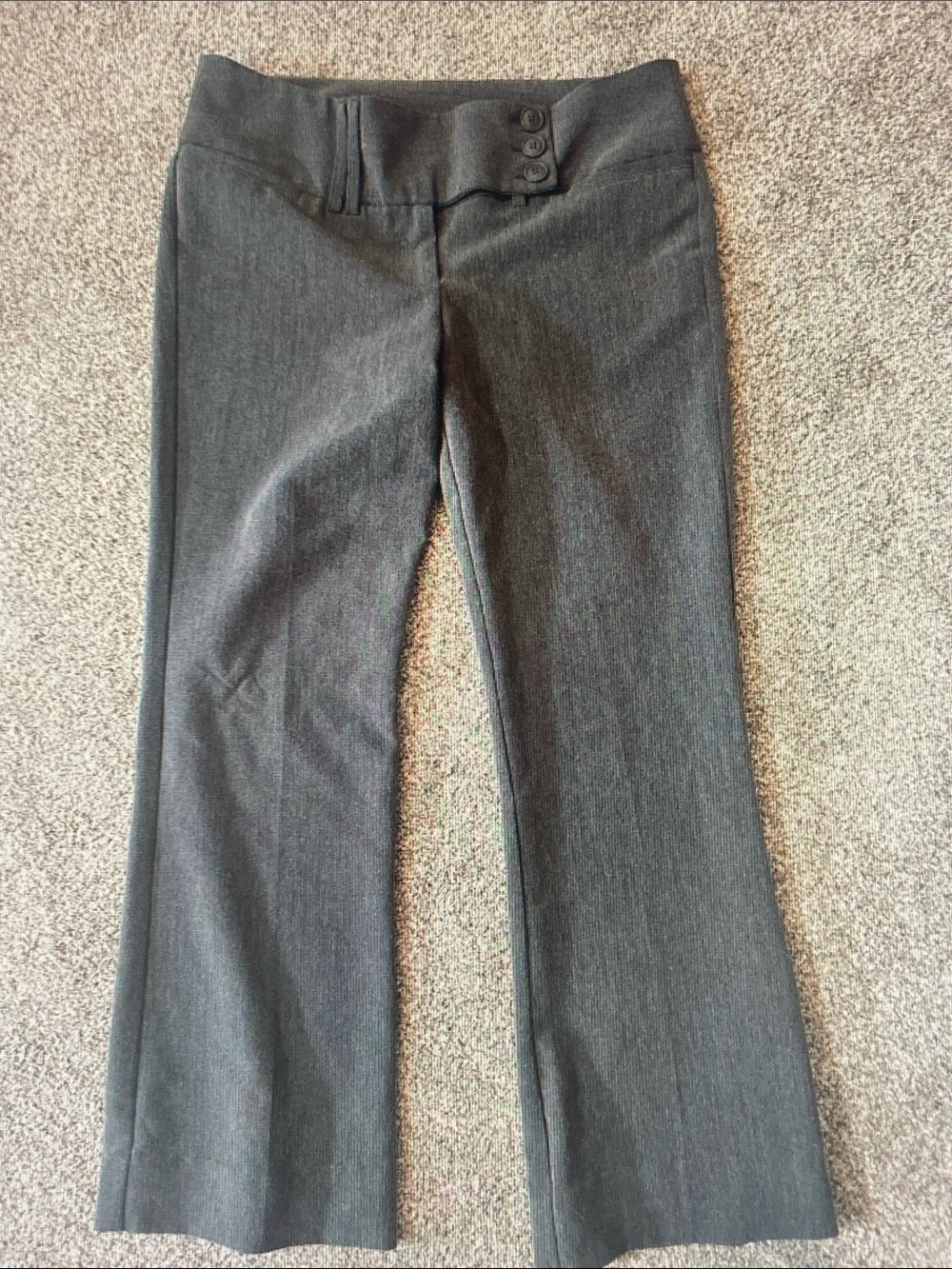 HeartSoul Dark Gray Women's Dress Trousers